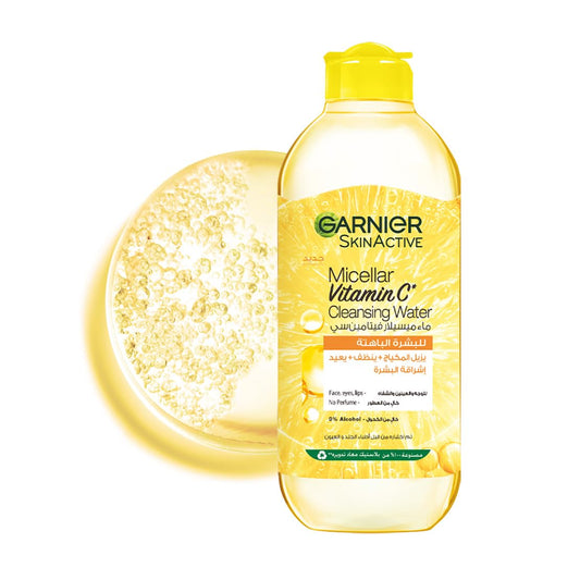 Garnier Micellar Make Up Brightening Water with Vitamin C, 400 ml