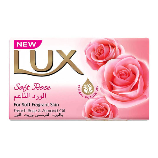 Lux Bar Soap Soft Rose, 170g (Pack of 6)