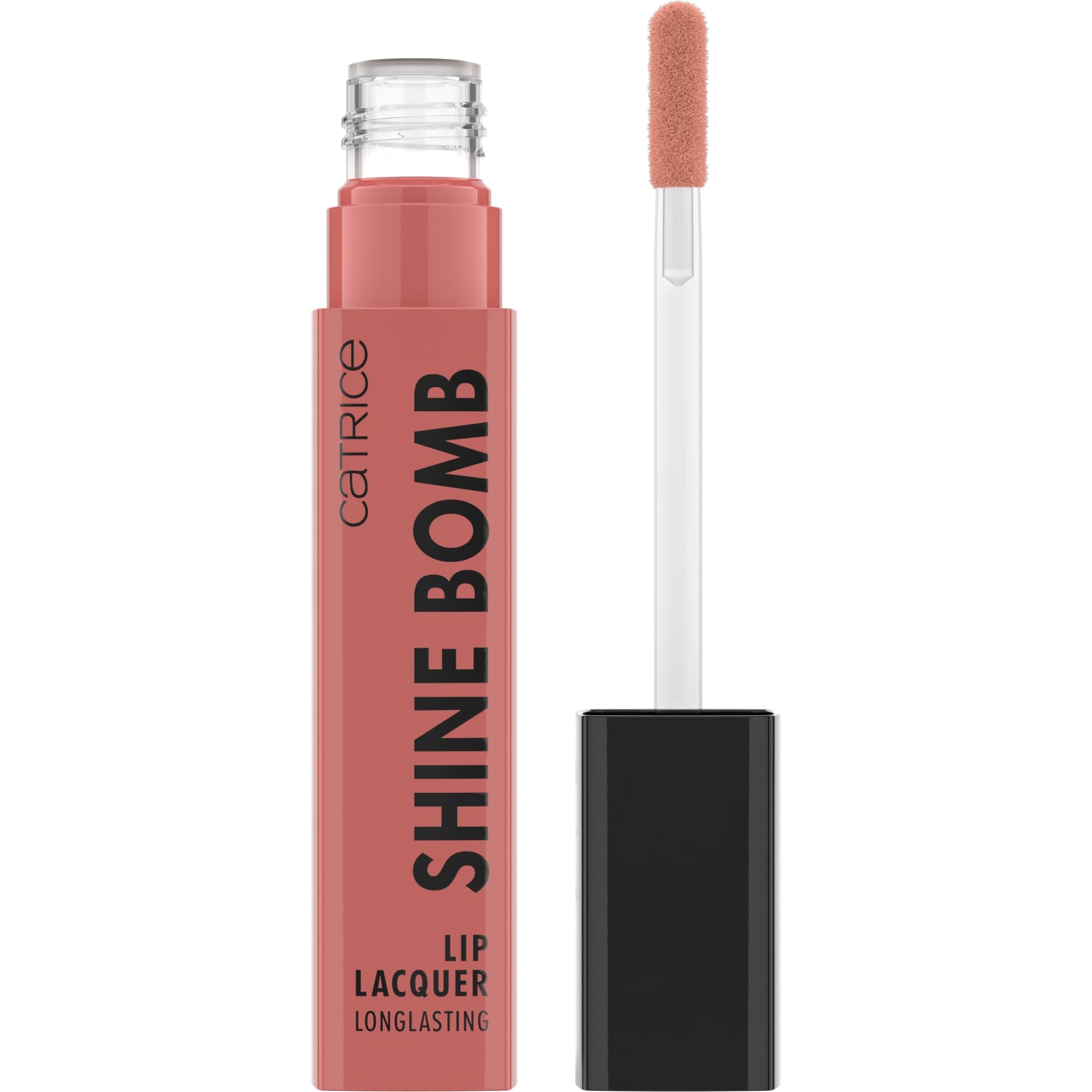 Catrice Shine Bomb Lip Lacquer No. 030, Nude, Long-Lasting, Instant Result, Glossy, Colour-Intensive, Vegan, Oil-Free, Paraben-Free, No Microplastic Particles, Pack of 1 (3 ml)