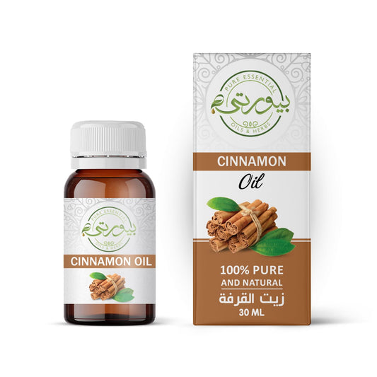 Purity - Cinnamone Oil Steam Distilled 100% Pure for Hair Growth & Dry Scalp, Skin, Aromatherapy | Non-GMO Verified 30 ML