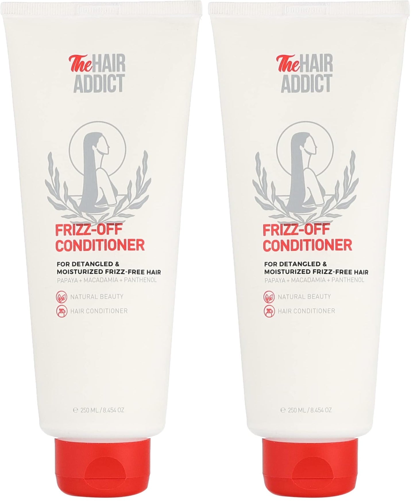 The Hair Addict Frizz Off Conditioner 250Ml (Pack of 2)