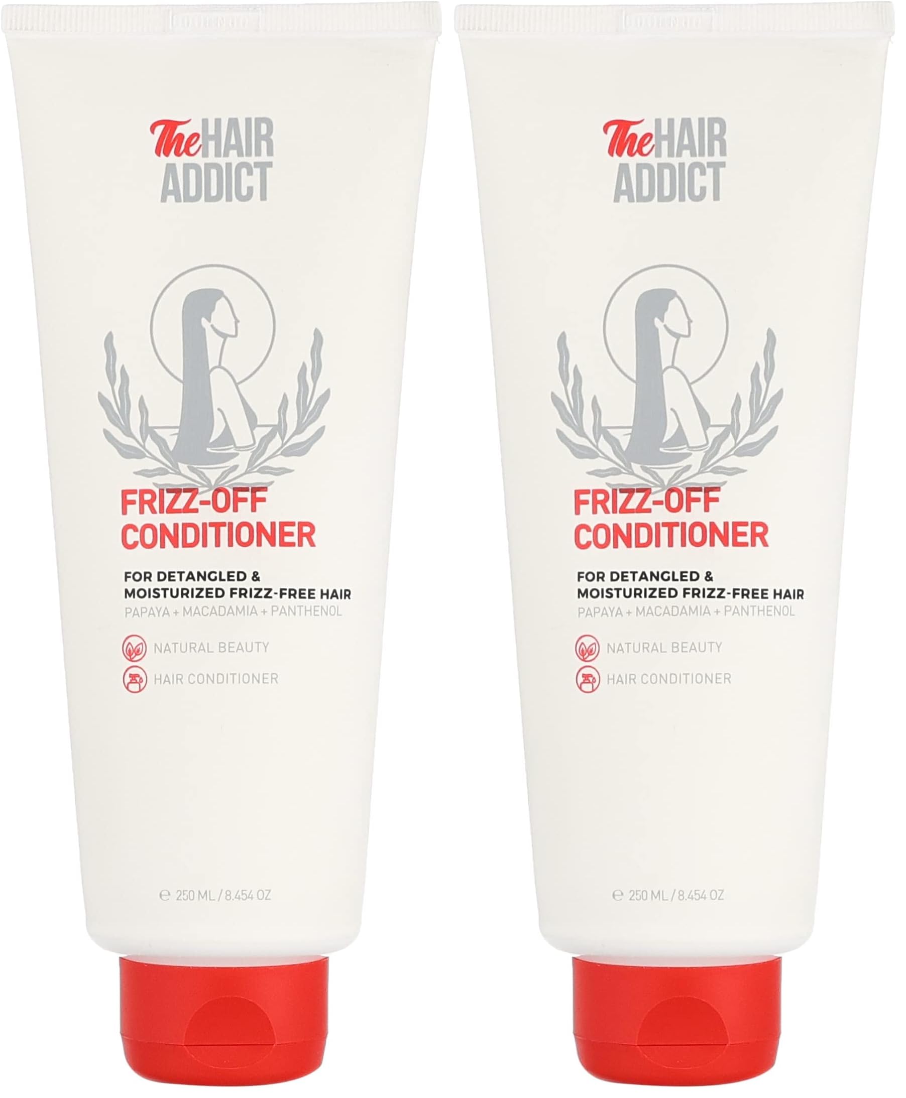 The Hair Addict Frizz Off Conditioner 250Ml (Pack of 2)