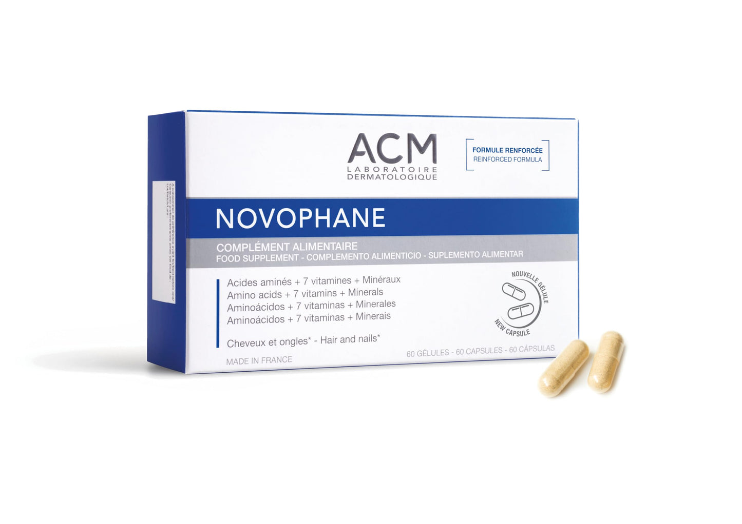 ACM Skin Beauty Gift Novophane Food Supplement Capsules (60 Capsules)