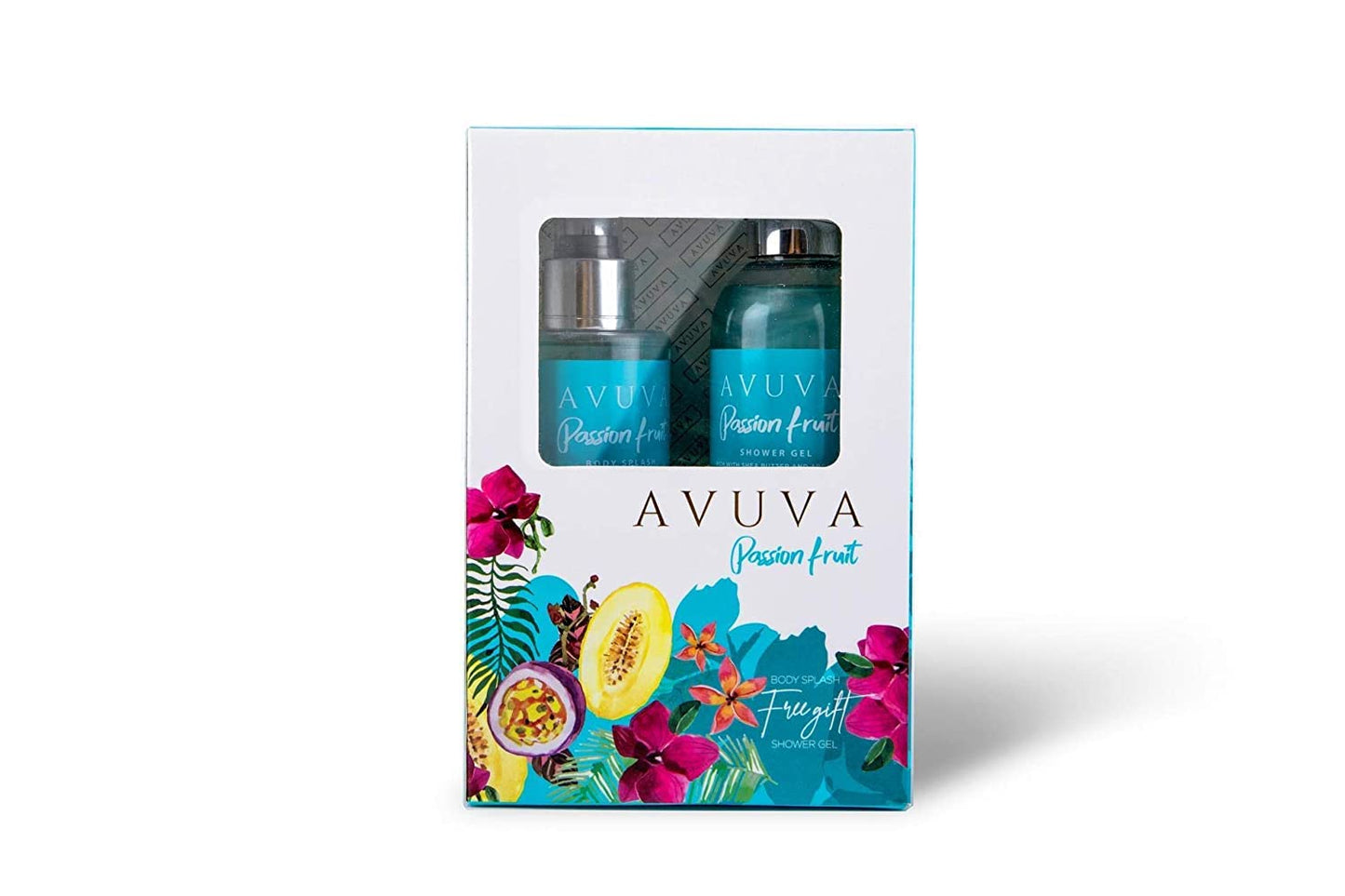 Avuva Set Passion Fruit Body Splash & Showergel
