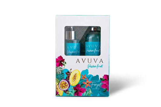Avuva Set Passion Fruit Body Splash & Showergel