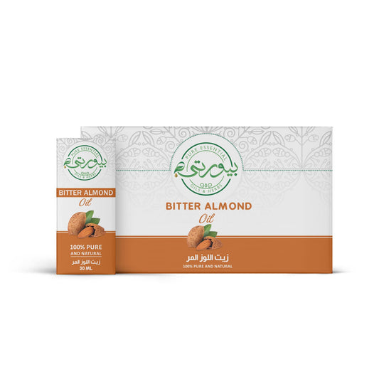 Purity Bitter Almond Oil, 100% Pure and Natural, Cold Pressed, Nourishing Oil for Hair Growth and Skin Care, 30ml Each, Pack of 12