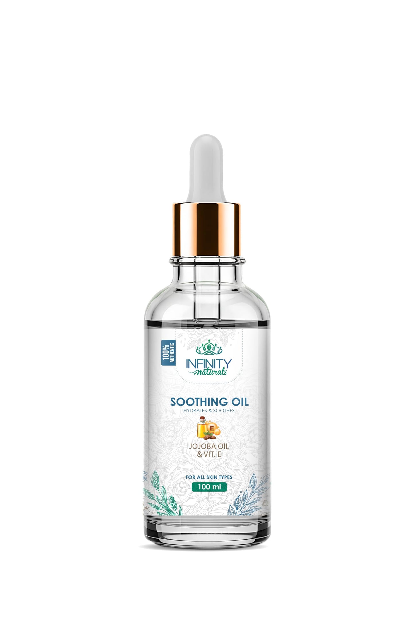 Infinity Naturals Soothing Oil Jojoba & Vitamin E