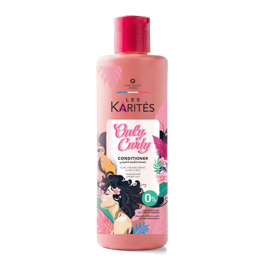 Les Karites Only Curly Conditioner for Curl Enhancement and Anti-Frizz Control 400 ml