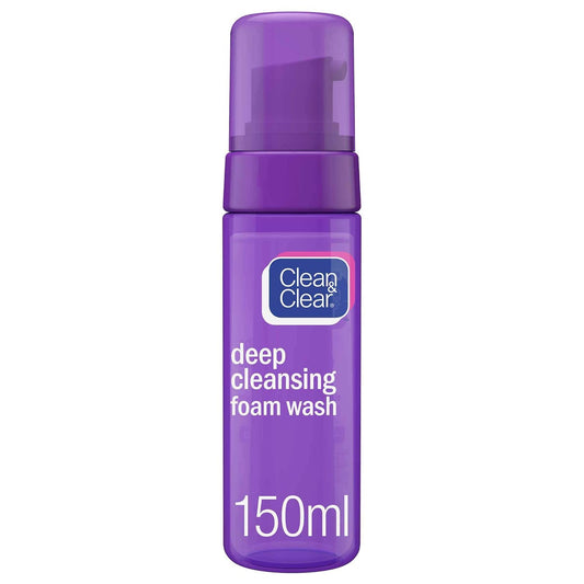 Clean & Clear Deep Cleansing Fresh Foam Wash