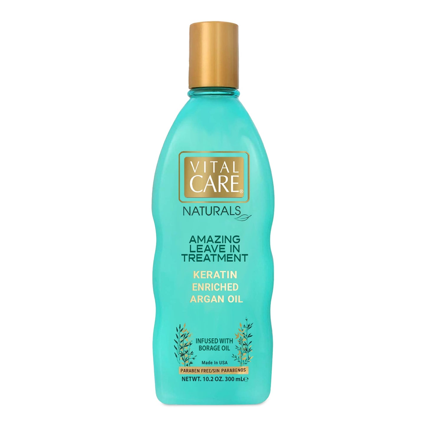 Vital Keratin Amazing Leave-In Treatment enriched argan oil - for Daily Use, Hydrating & Repairing - Abyssinian, Avocado & Sunflower Seed Oil