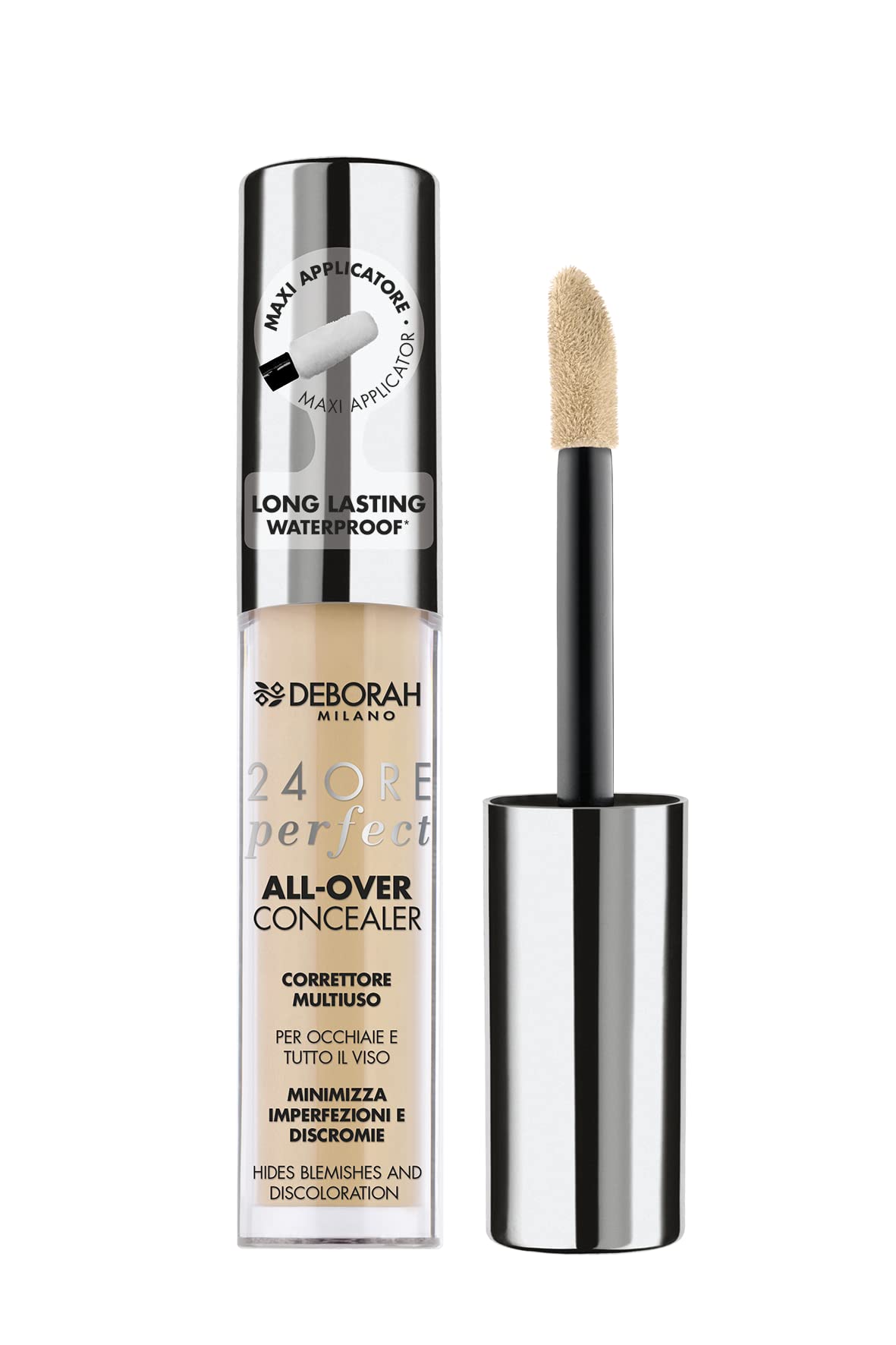 Deborah 24 Ore Perfect All Over Concealer Long Lasting Waterproof 2.1 - Light