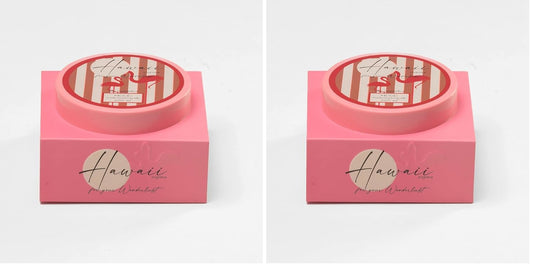 MOOD hawaii body milk 200ml will leave your skin soft and smelling all day - pink (Pack of 2)