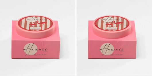 MOOD hawaii body milk 200ml will leave your skin soft and smelling all day - pink (Pack of 2)