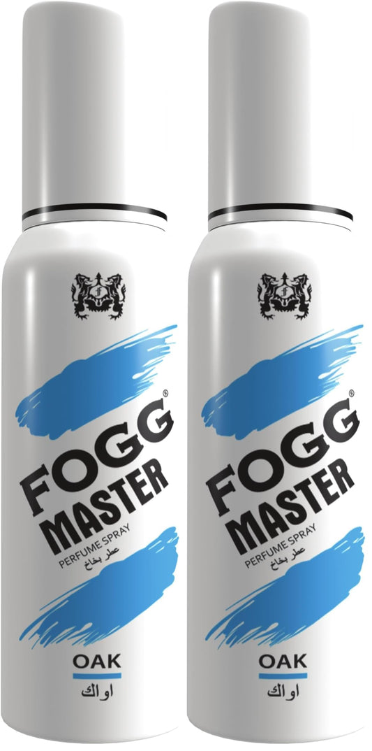 Fogg master oak deodorant body spray - 120 ml (Pack of 2)