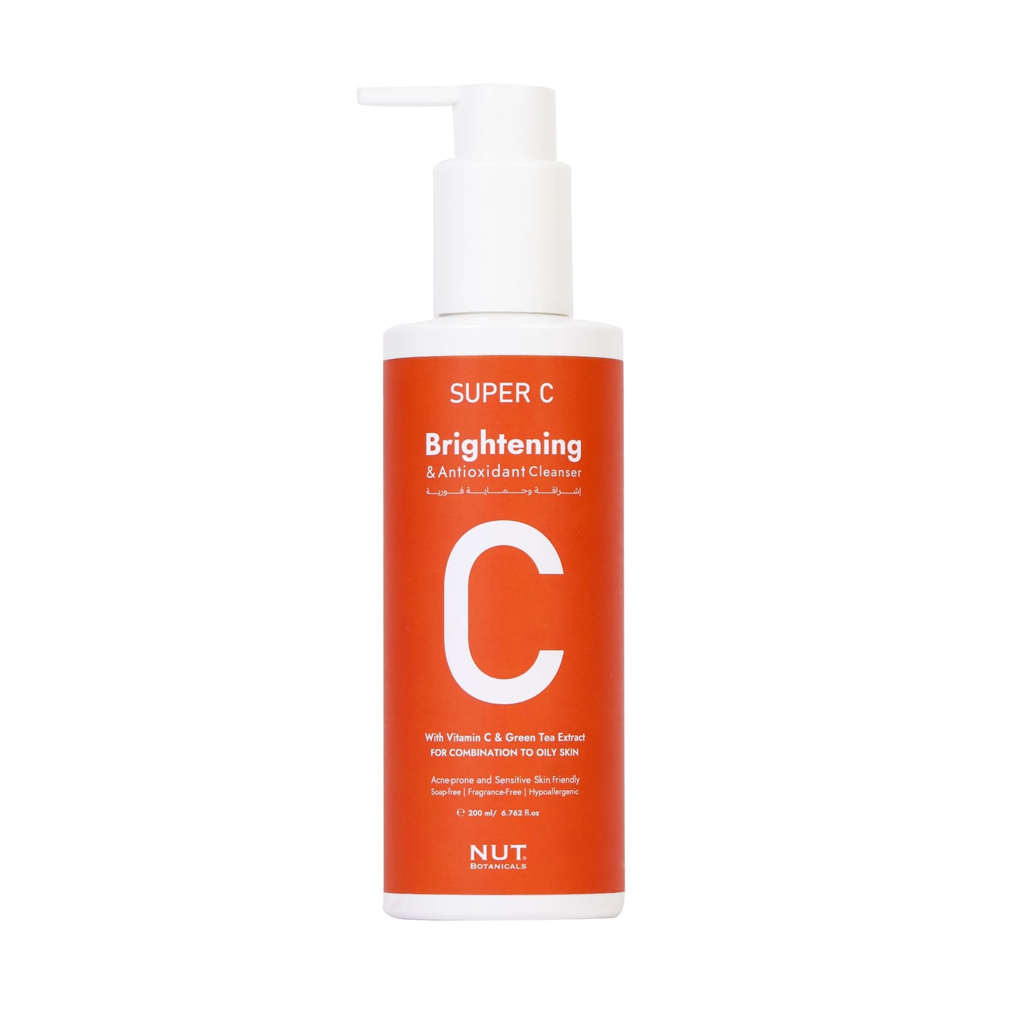 NUT Botanicals Super C Brightening And Antioxidant Cleanser