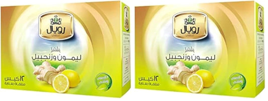 Royal ginger lemon herbs, 12 bags (Pack of 2)