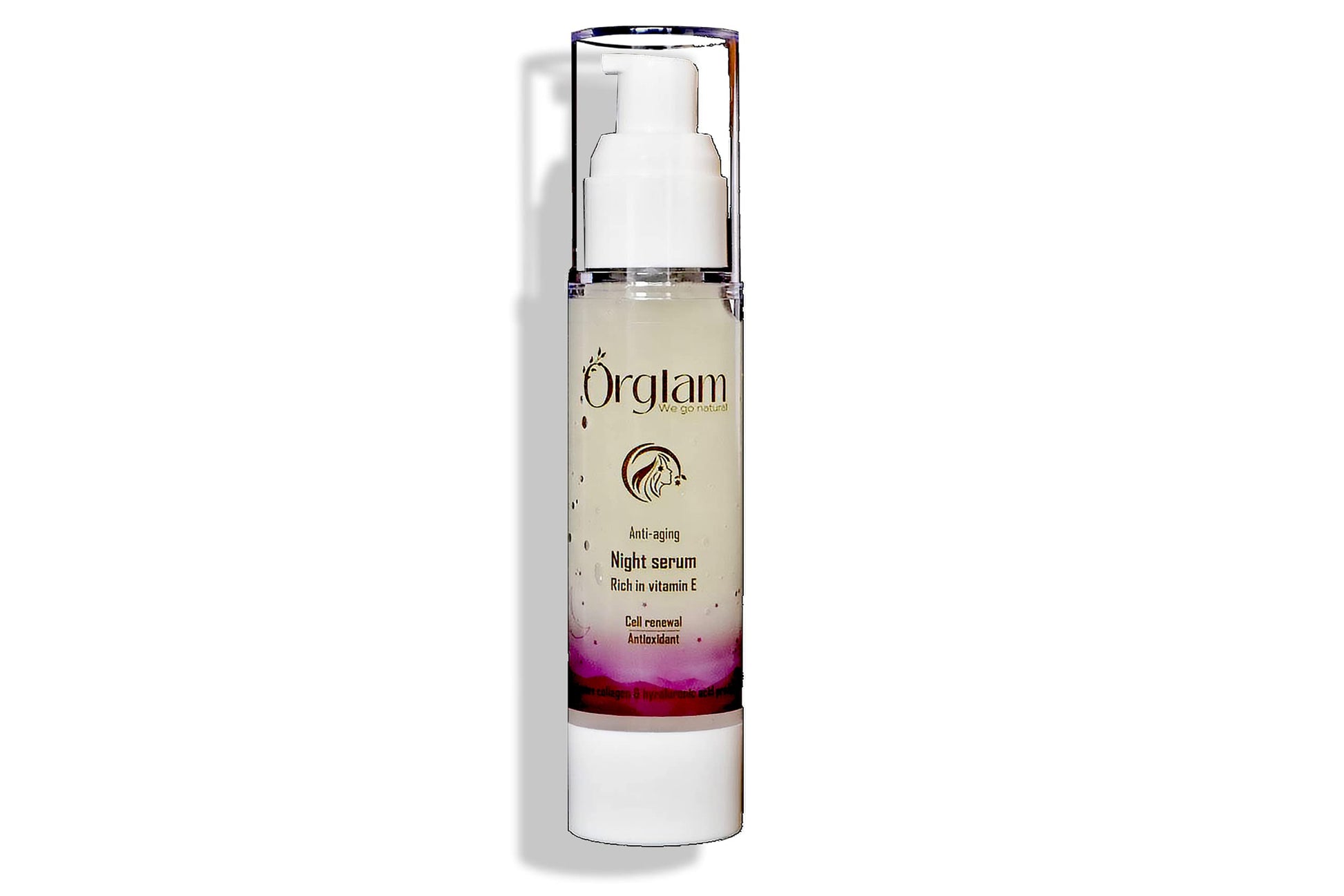 Orglam Anti-aging night serum (Natural) (10x more vitamin E)