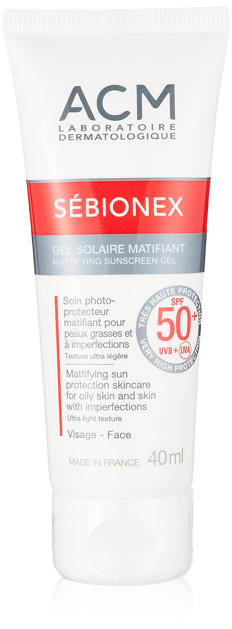 ACM Sebionex Mattifying Gel Spf 50, 40 ml
