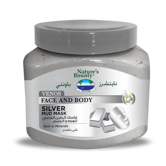 Nature's Bounty Natures Bounty Venos Mud Mask, Silver, Remove Impurities, Dirt and Clear Out Pores 300ml