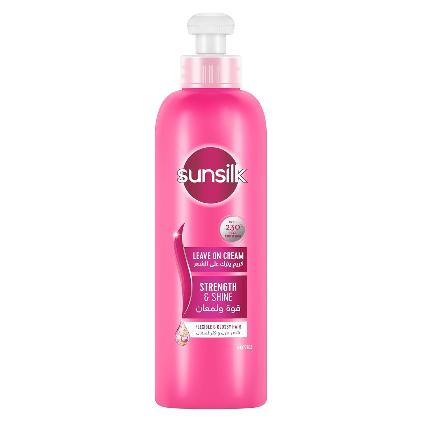 Sunsilk Leave On Cream, with Coconut Oil, For Dull Hair Prone to Breakage, Strength & Shine, Effortless Styling & 24 HR Deep Nourishment, 200ml