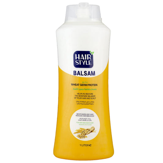 Melano Pharma Hair Style Balsam With Wheat Germ Protein For Dry And Weak Hair-1L