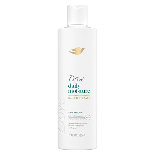 Dove Daily Moisture Therapy Shampoo for Unisex, 12oz