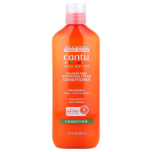 CANTU Hydrating Cream Conditioner with Shea Butter for Natural Hair - 400 ml