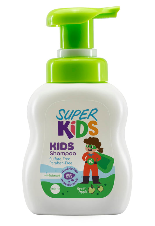 super kids Shampoo 300 ml- Green Apple