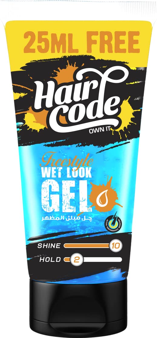 Haircode Hair Code GEL WETLOOK TUBE FREESTYLE (160+25ML FR)