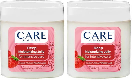 Care More strawberry petroleum jelly for intensive care 100 ml (Pack of 2)