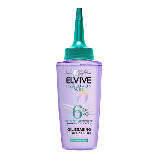 L'Oréal Paris Elvive Hyaluron Pure Purifying Erasing Serum for Oily Hair 102ML