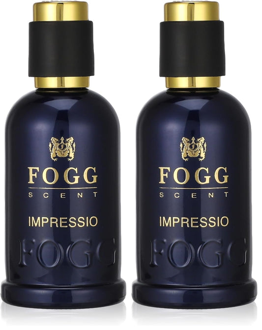 Fogg scent impressio for men, eau de parfum - 100 ml (Pack of 2)
