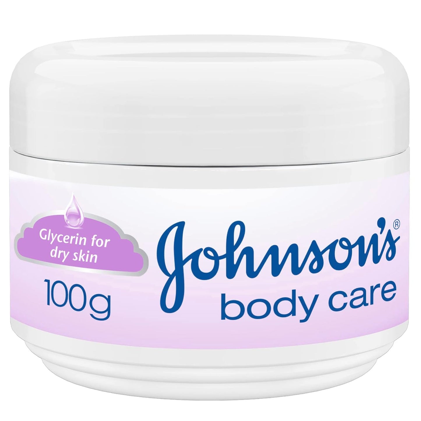 Johnson's, body care, moisturizing cream, dry skin, 100g