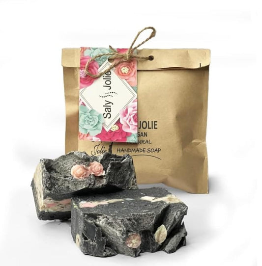 Saly Jolie Activated Charcoal Soap Bar