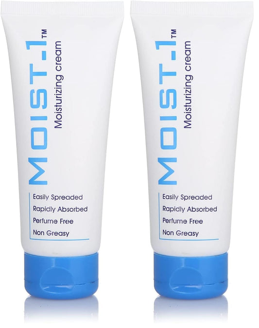 Moist -1 Moisturizing Cream - 100 ml (Pack of 2)