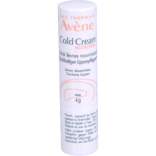 Avene Avène Cold Cream – Nutrition Stick Labbra Nutrient per Labbra secche, 4 g