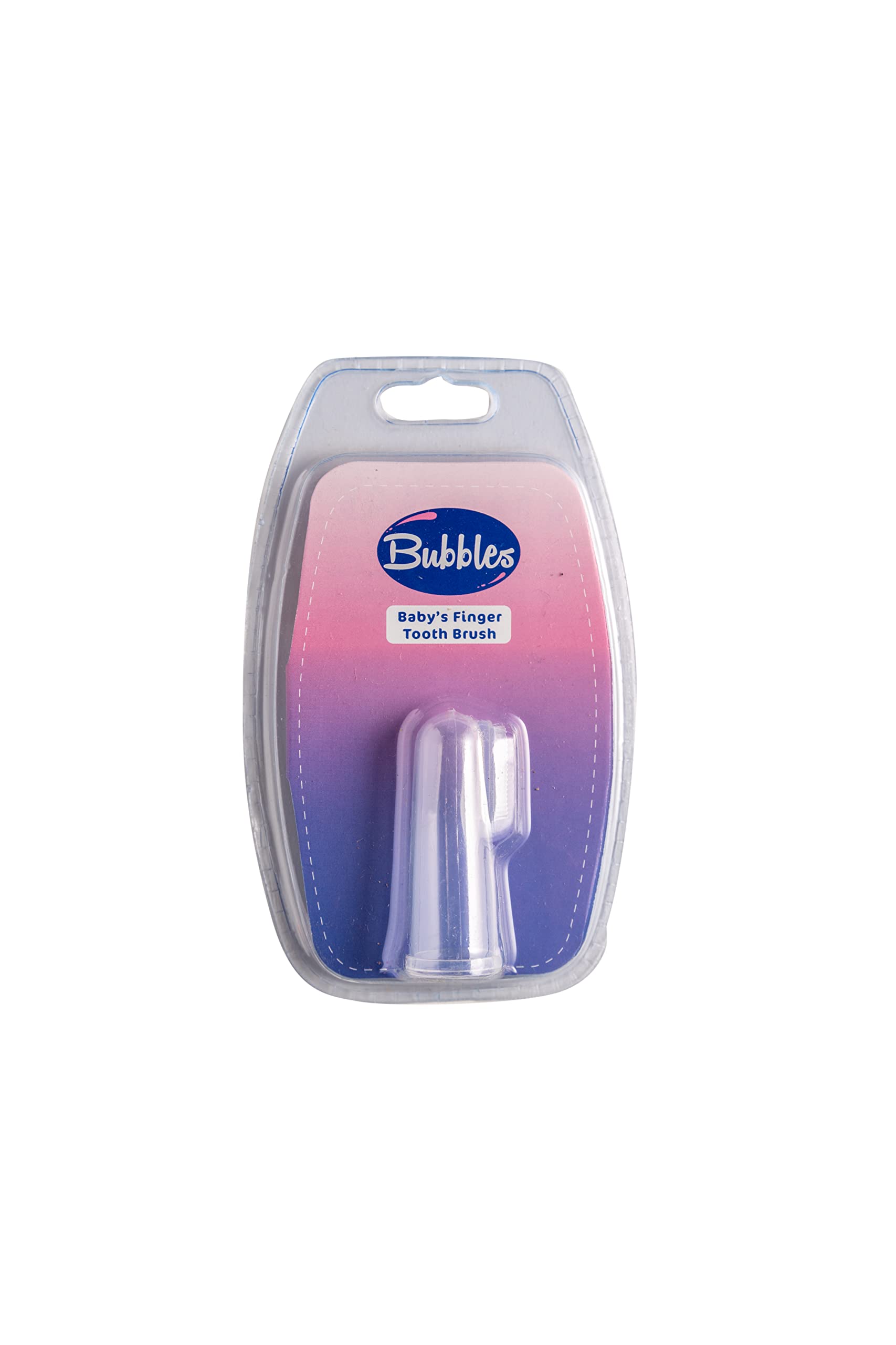 Bubbles silicon toothbrush