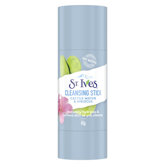 St Ives 45 G Cleansing Stick Cactus Water And Hibiscus