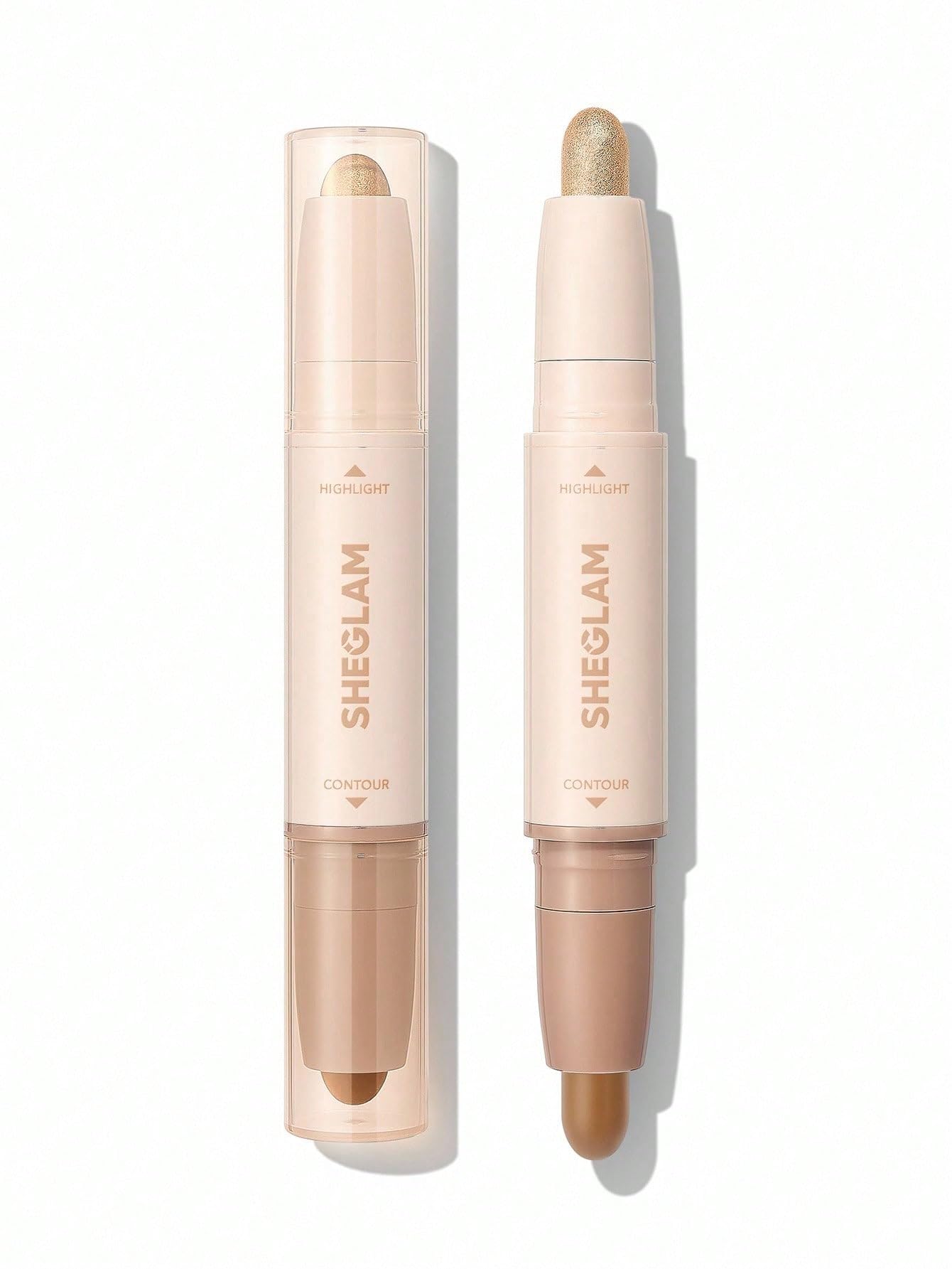 SHEGLAM 2 In 1 Contour & Highlight Stick Warm Honey 3.2g