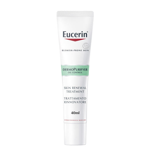 Eucerin DermoPurifyer Oil Control Skin Renewal Treatment Face Serum for Blemish and Acne-Prone Skin with Hydroxy Complex, Unclogs Pores, Reduces Blemishes, Supports Skin Renewal, 40ml