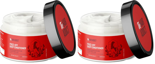 The Hair Addict Frizz Off Deep Conditioner 300Ml (Pack of 2)