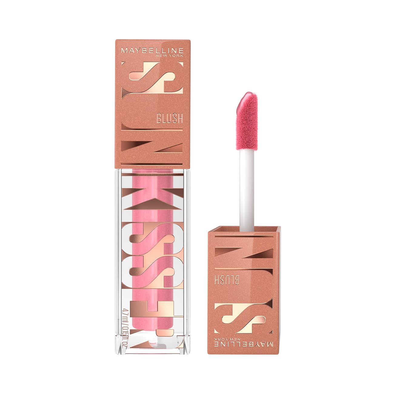 Maybelline New York Sunkisser Liquid Glow Blush With Vitamin E, 05 Blazing Blush
