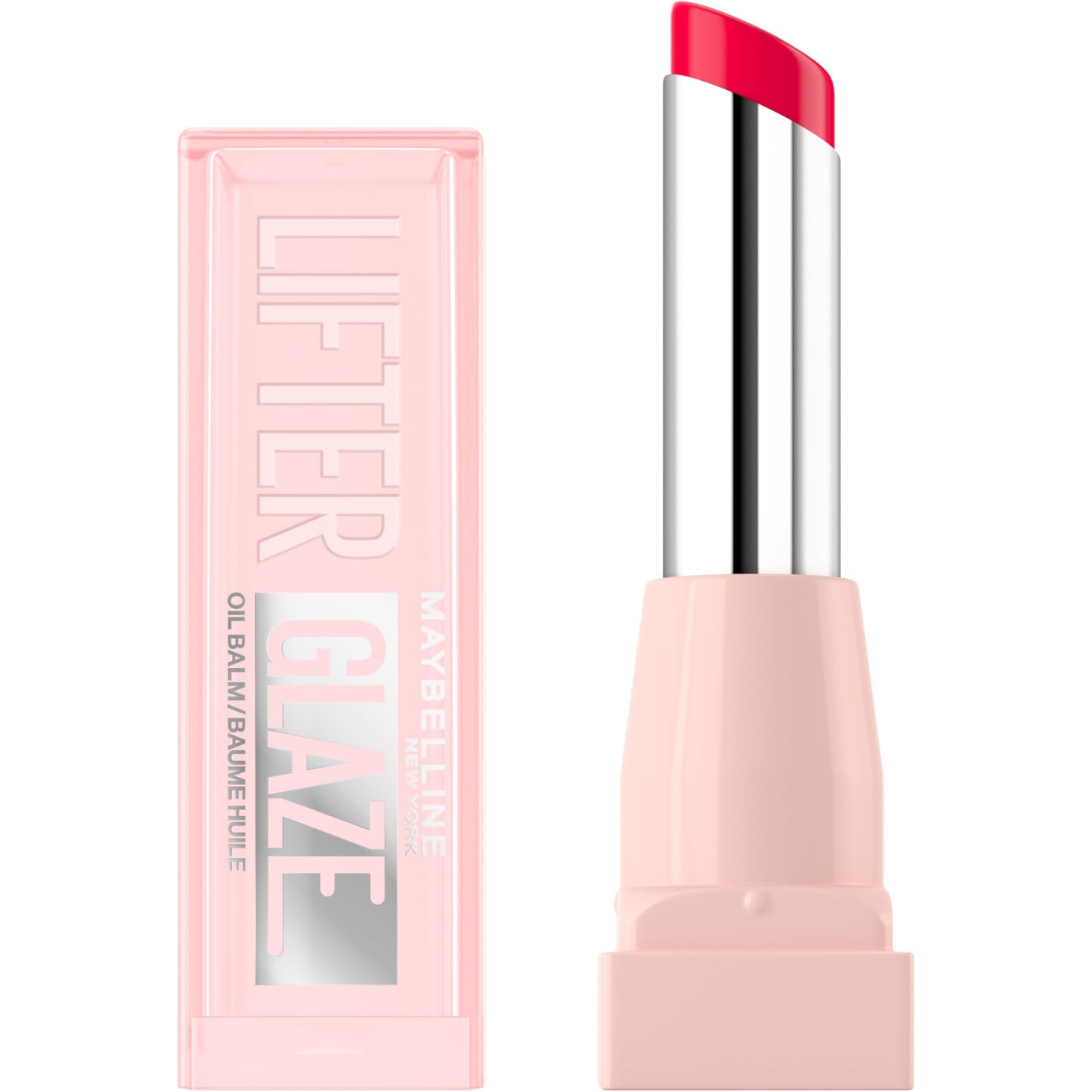 Maybelline New York Lifter Glaze Oil 004 Cherry Swirl Lip Balm - Up to 24 Hours Hydration - With Shiny Pigments - 3g