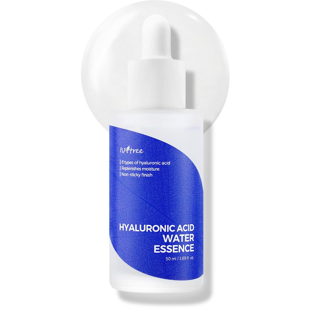 IsNtree Hyaluronic Acid Water Essence - Hyaluronic Acid Serum with Highly Concentrated Hyaluronic Acid 50 ml