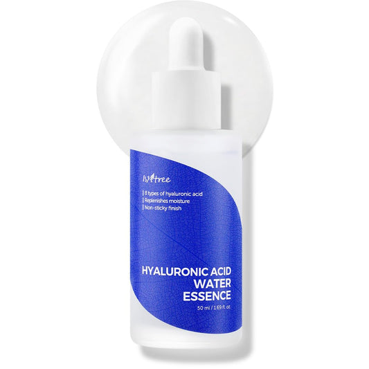IsNtree Hyaluronic Acid Water Essence - Hyaluronic Acid Serum with Highly Concentrated Hyaluronic Acid 50 ml