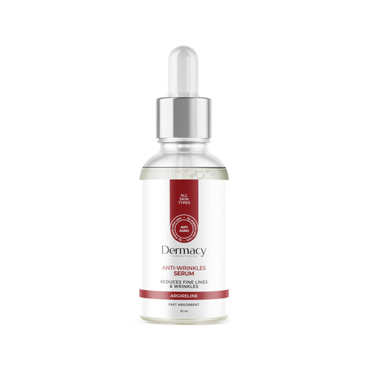 Dermacy Labs Argireline Anti-Wrinkle Serum 30 ml | Collagen-Boosting & Fine Line Reducing Formula | Firms, Smooths | Fragrance-Free, Dermatologist Tested