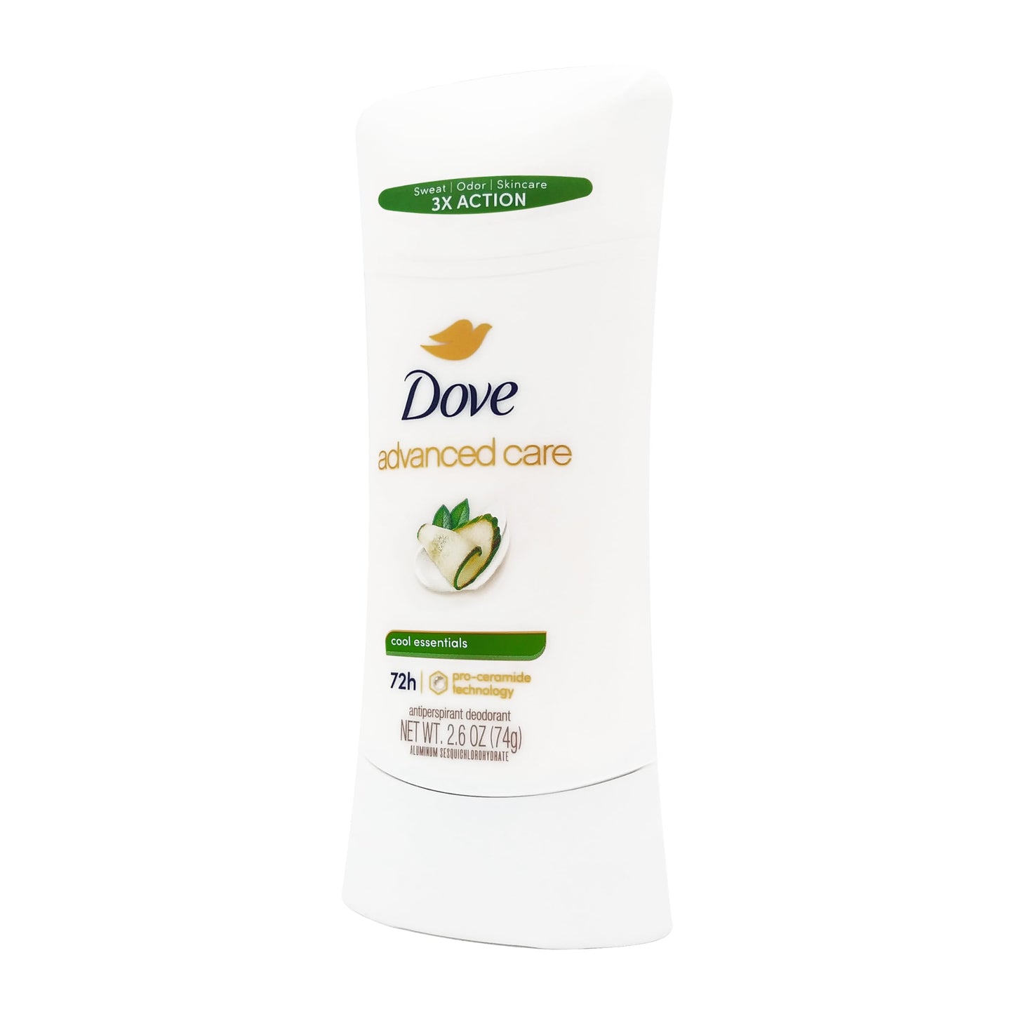 Dove Antiperspirant Deodorant Advanced Care Cool Essentials 72h 74g