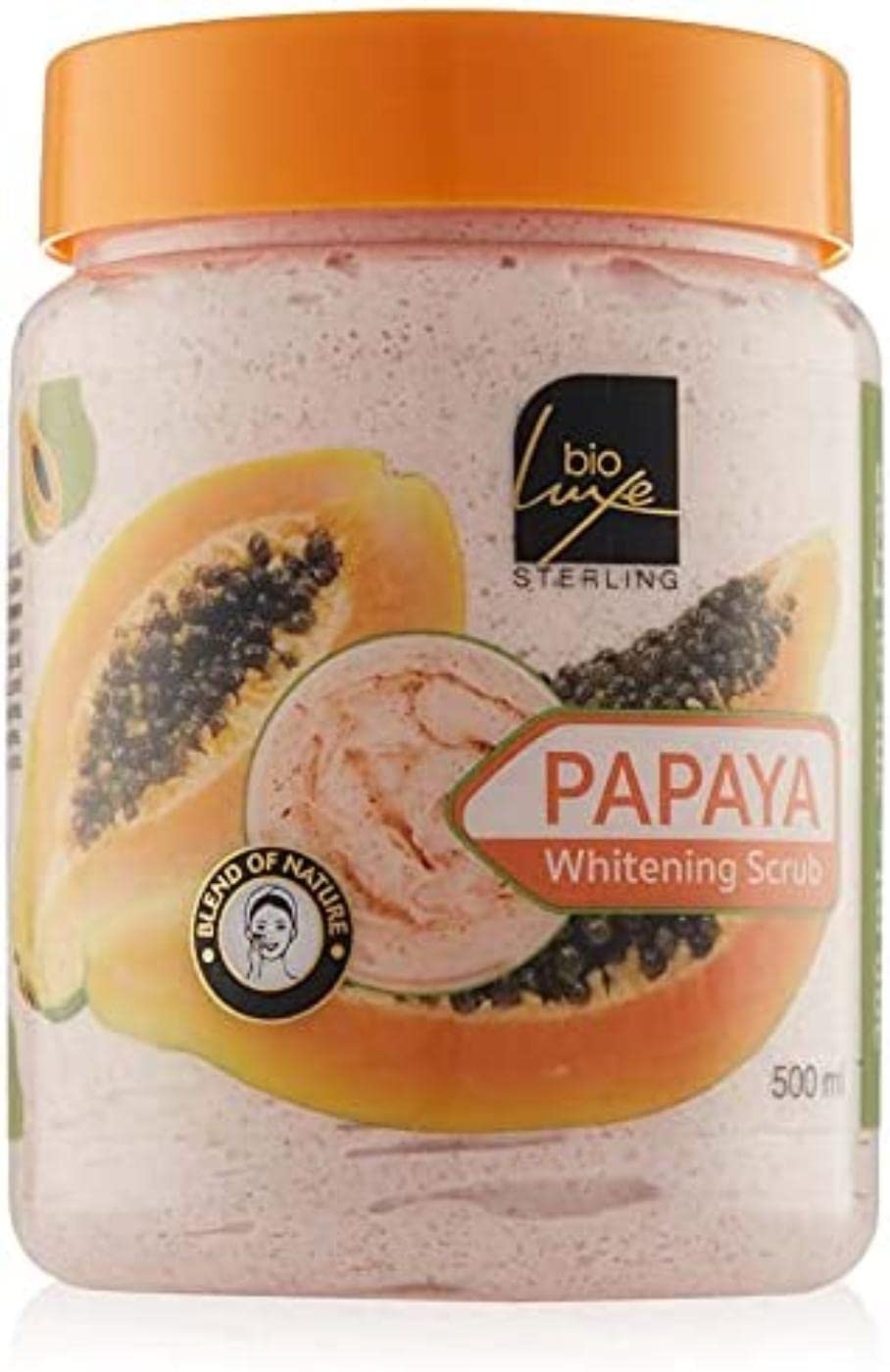 Bio Extratus Bio Luxe Hair and Personal Care Papaya Scrub 500ml