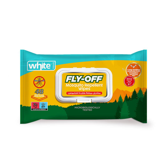 White fly-off 48pcs