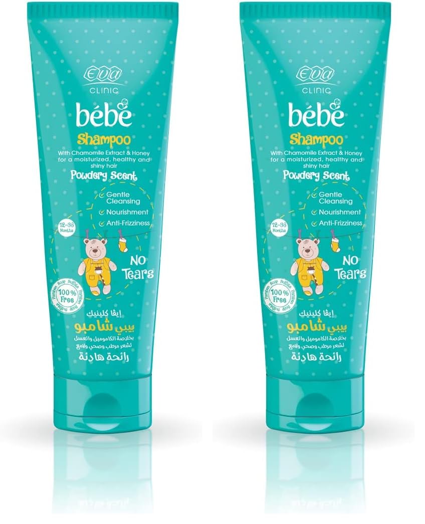 Eva Clinic Bébé Eva Clinic Bebe Shampoo 12-36 - 200 ml (Pack of 2)